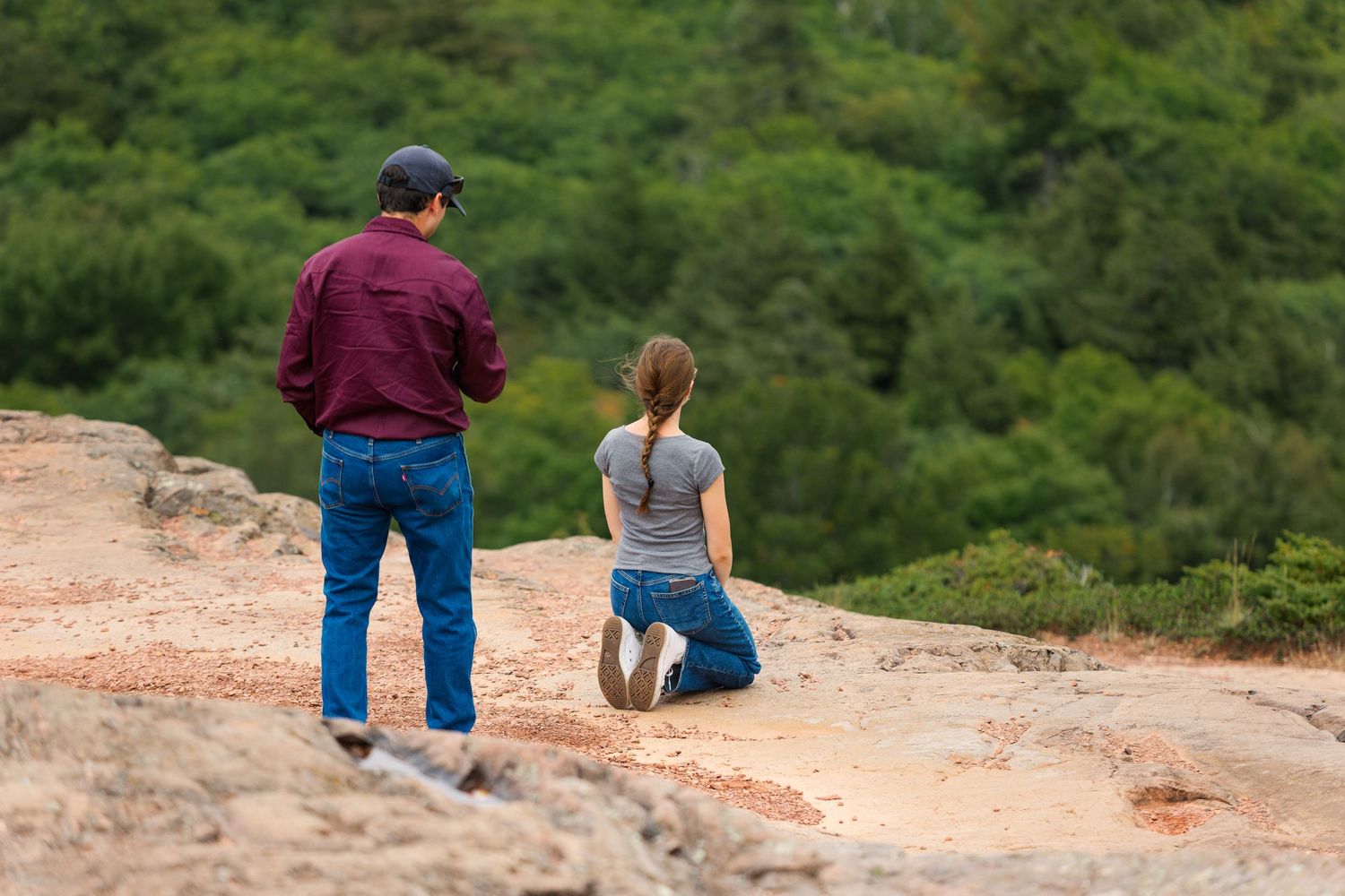 Lake of the Clouds Porcupine Mountains Proposal