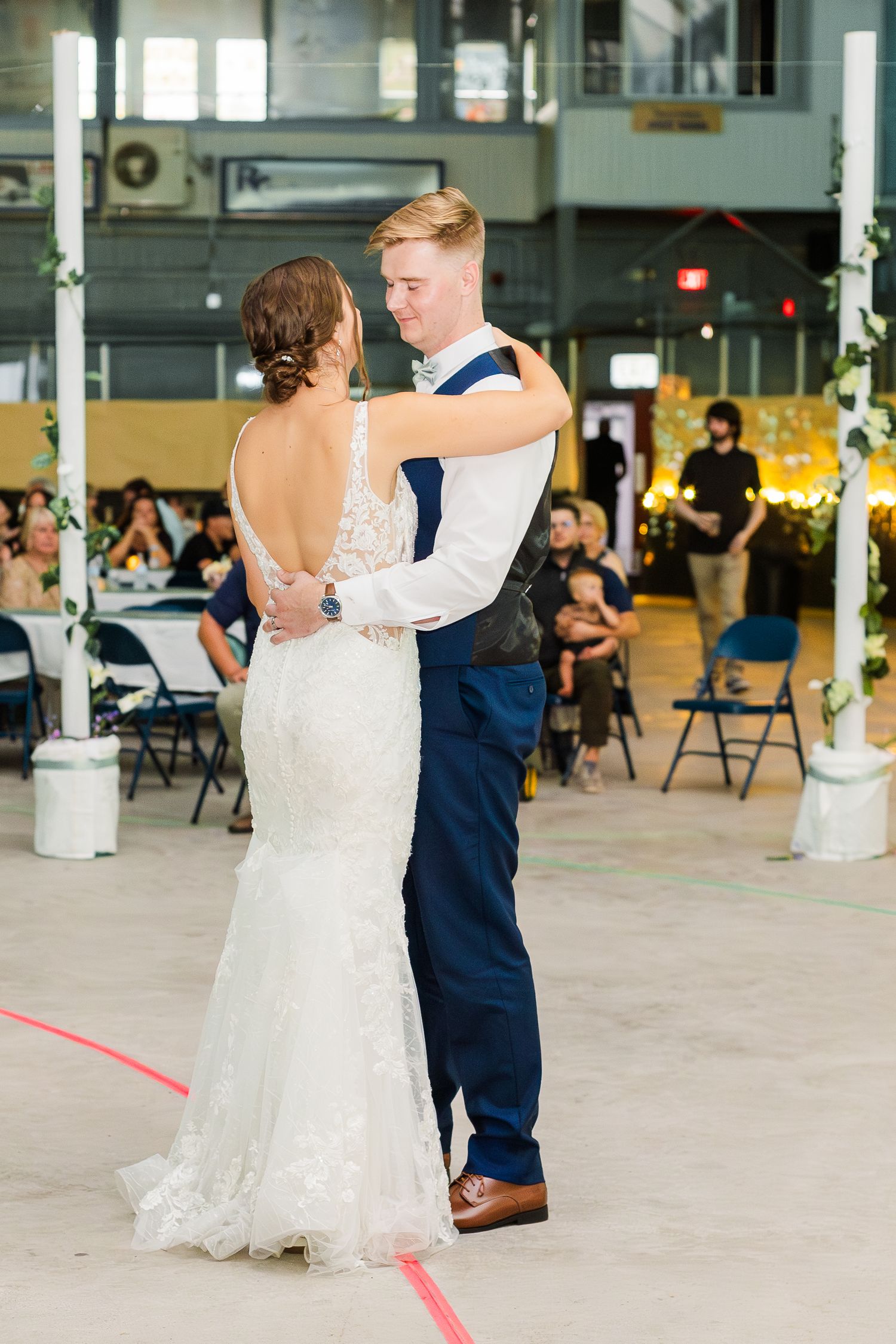 calumet coliseum wedding photographer