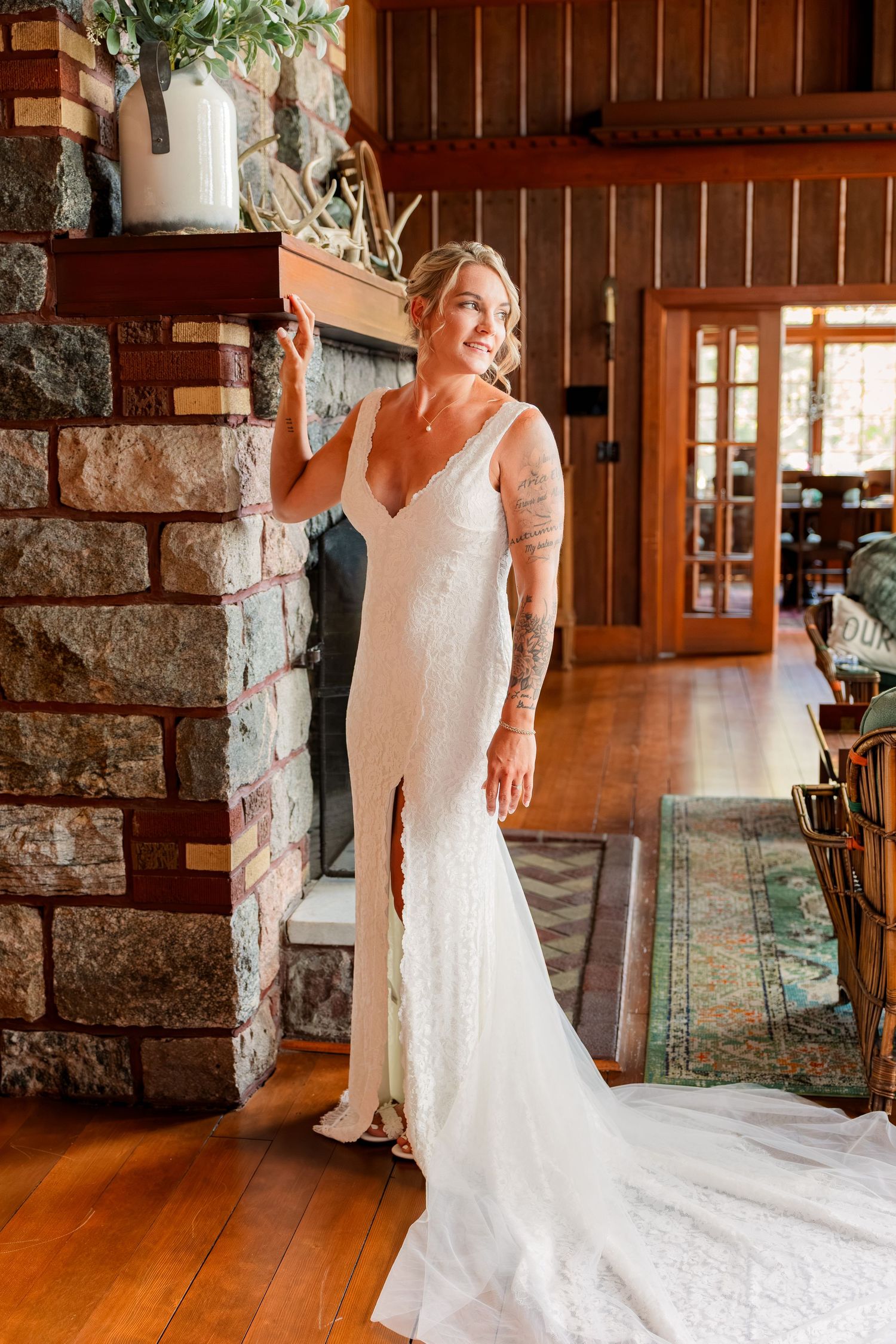 Indian Point Manor Eagle River Wisconsin Wedding