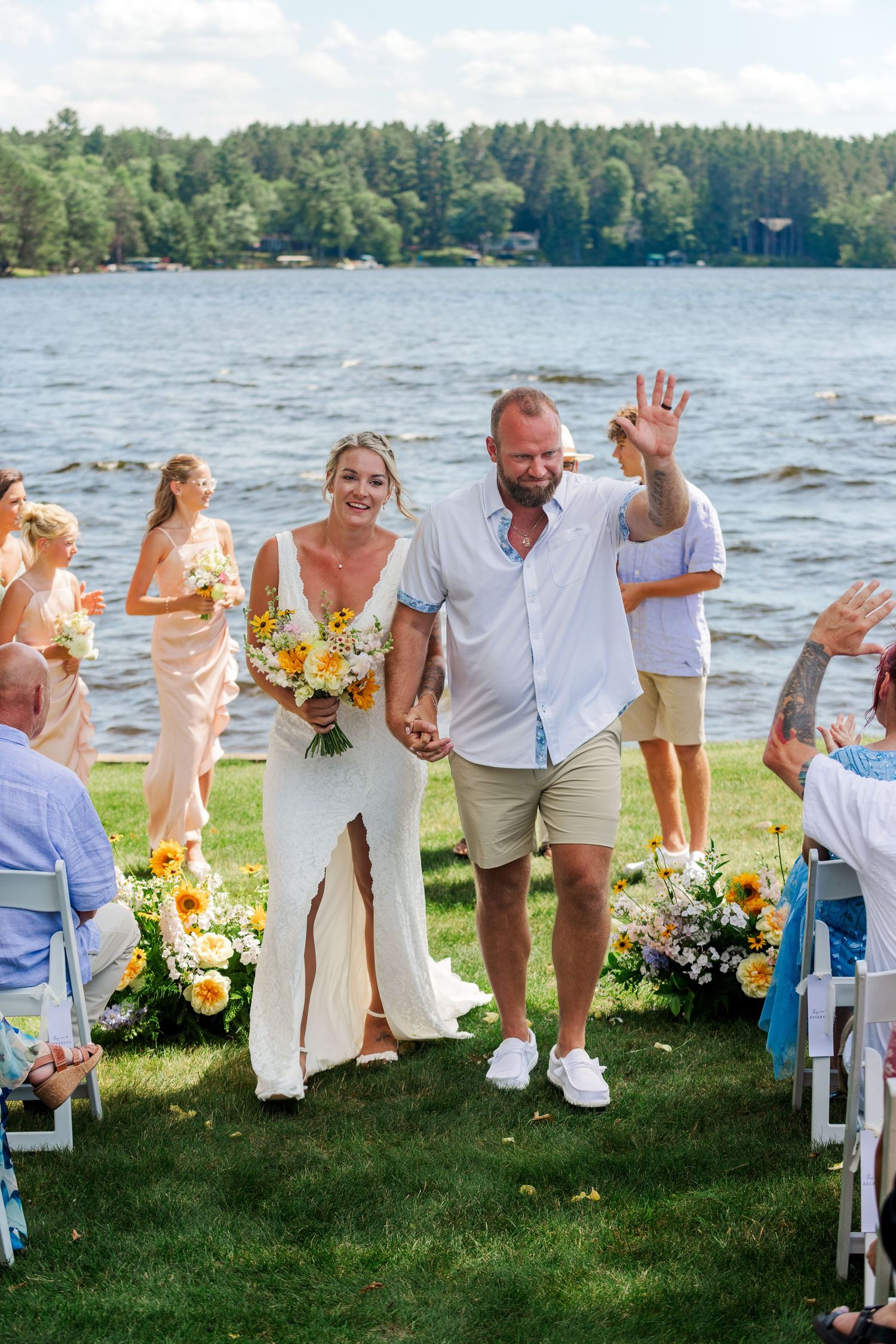 Indian Point Manor Eagle River Wisconsin Wedding