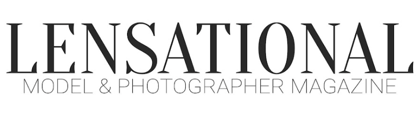 Lensational Model and Photographer Magazine Logo