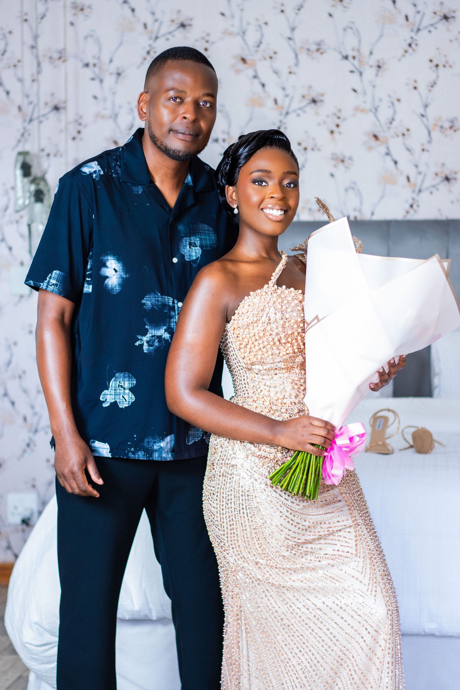 A stylish matric dance portrait captured by Imagix Photos in Johannesburg, highlighting the personality and confidence