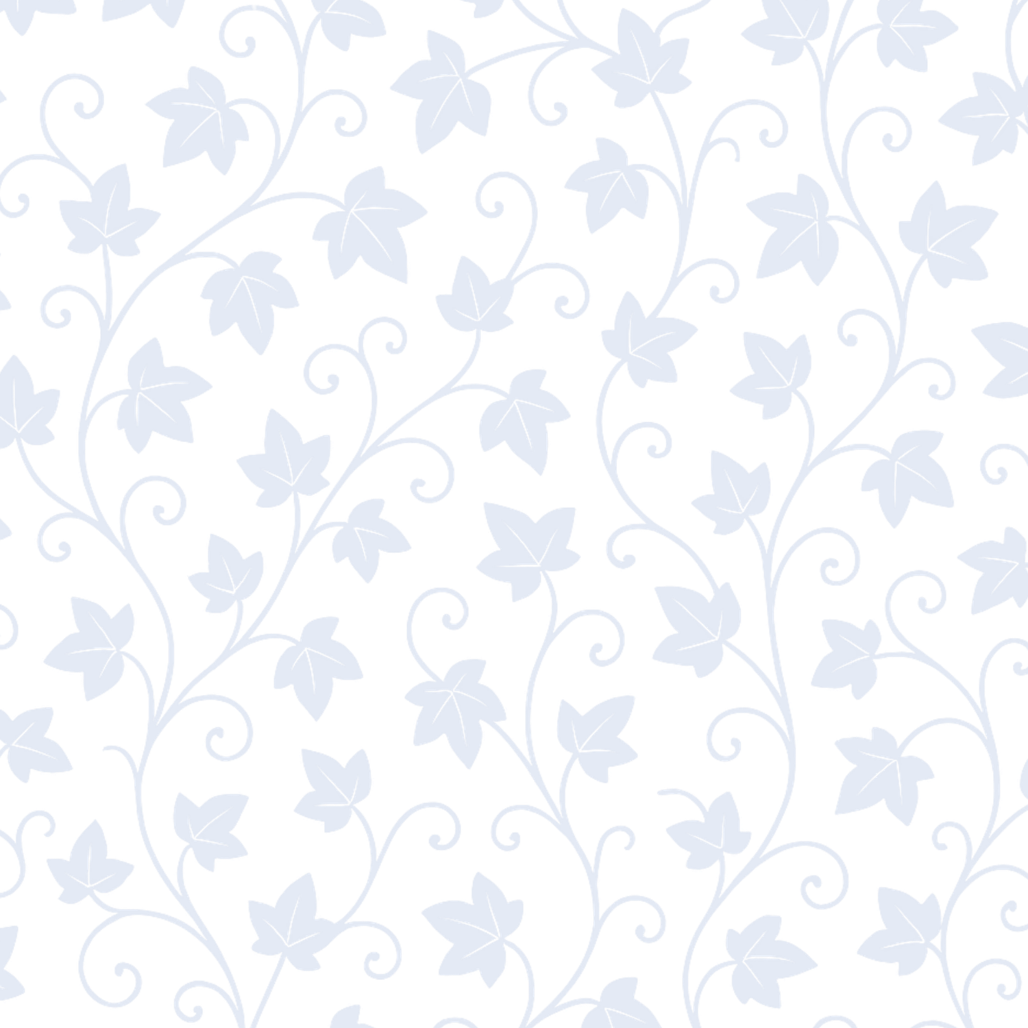 A light blue and white floral pattern background with delicate flower motifs and swirling designs.