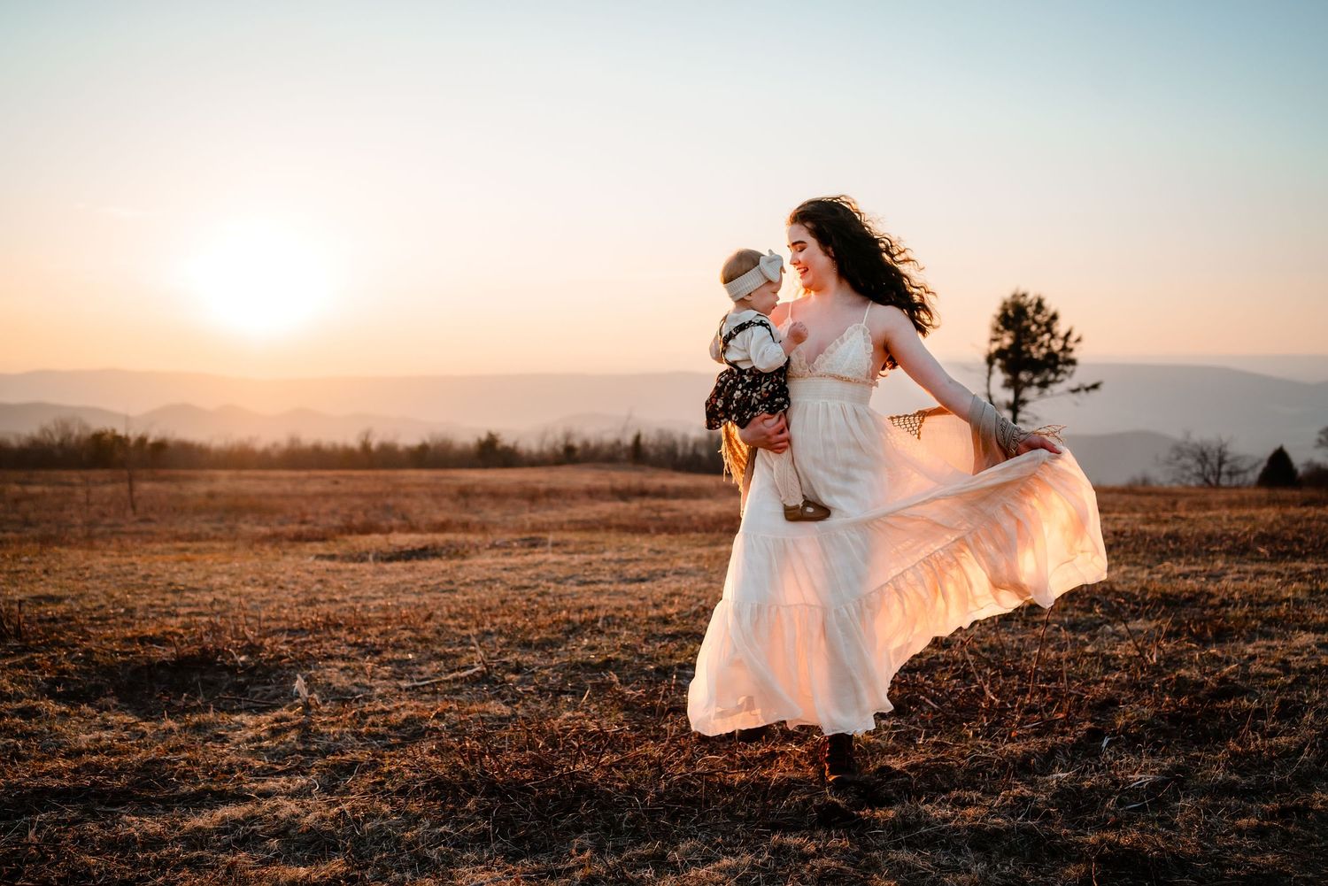 Adventure family photography session in Georgia, movement-driven lifestyle family photos destination session.