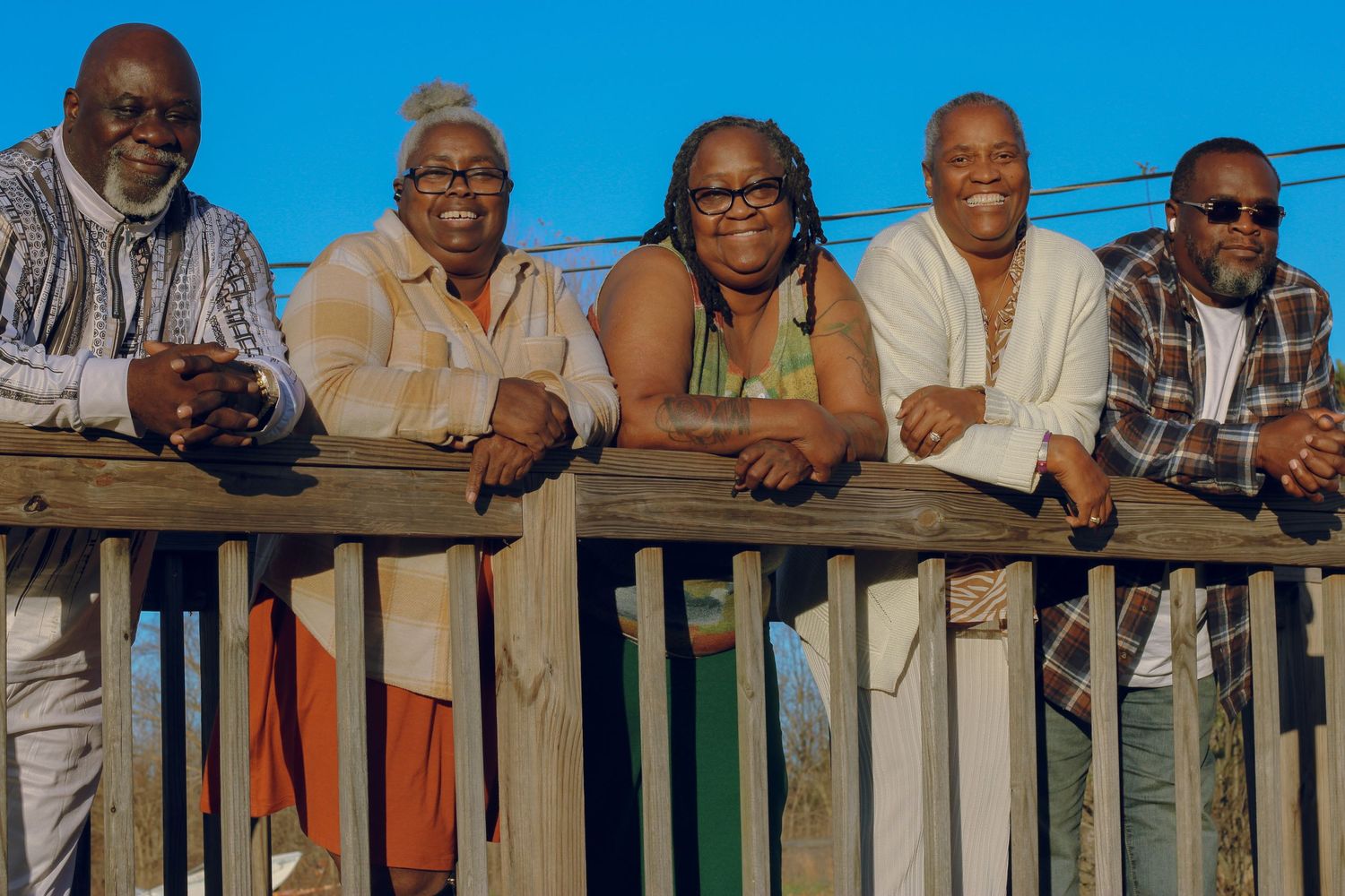 Siblings portrait from Braylon's family Thanksgiving