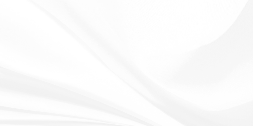 Abstract white satin fabric background with gentle flowing curves and folds.