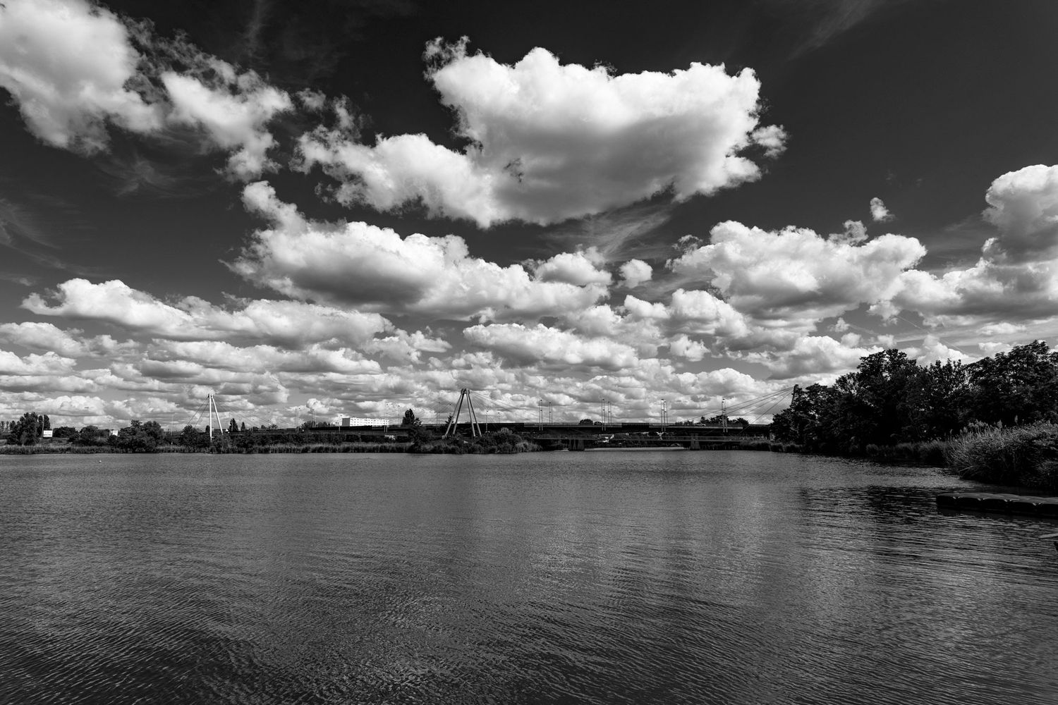 Paysage immortalisé, ambiance graphique, lumière contrastée / Nancy