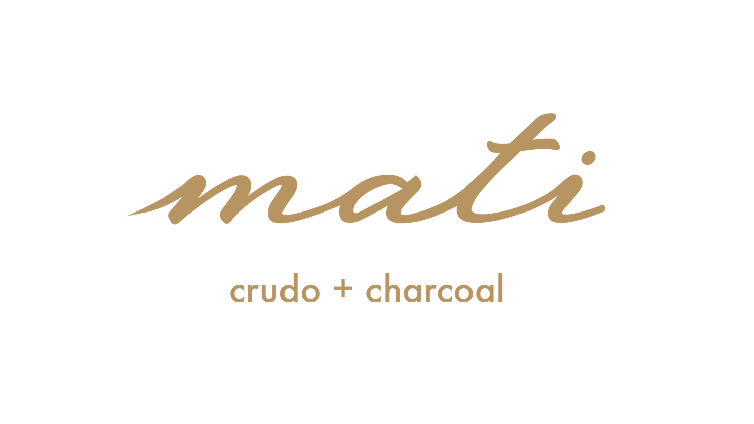 Rustic brown logo design for Moli featuring crudo and charcoal text elements with artistic calligraphy style.