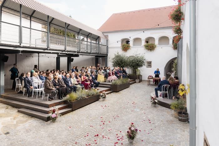 Vierzigerhof, Langenlois, Oktoberhochzeit