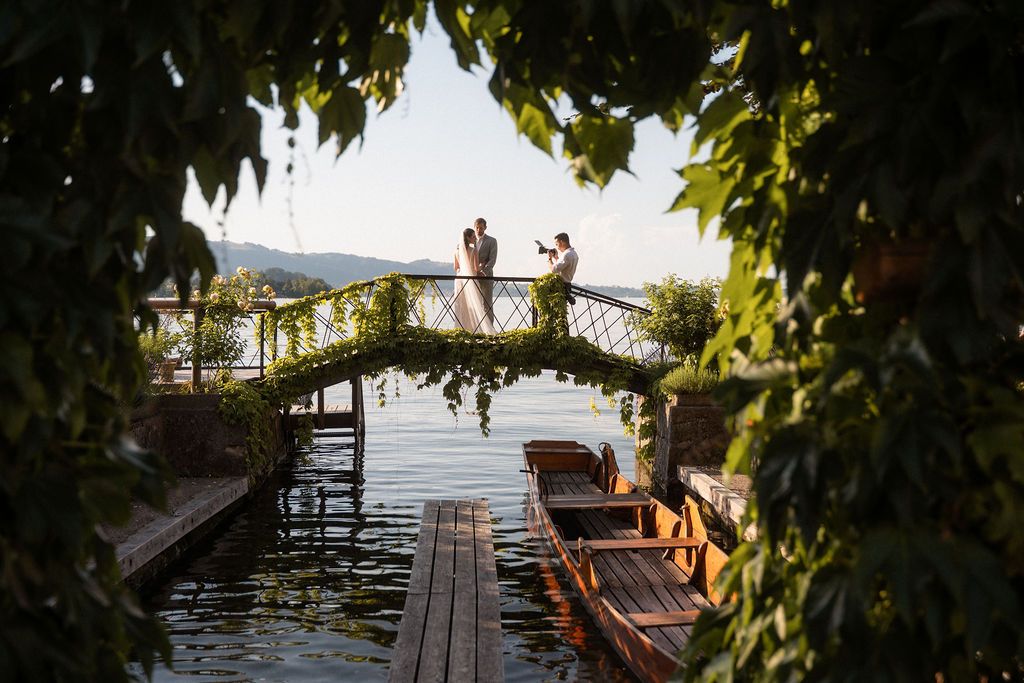 Hochzeit am Traunsee | Hochzeit beim Kloster Traunkirchen | Hochzeitsschifffahrt über den Traunsee | Hochzeitsvideo Traunsee