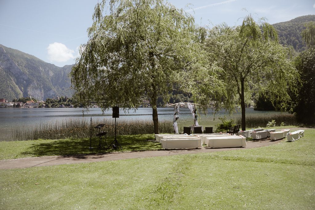 elegante Sommerhochzeit in der Spitzvilla am Traunsee