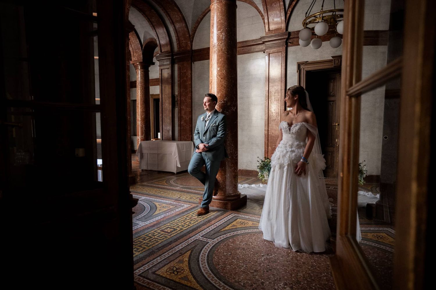 Hochzeitsfotografie Schloss Traunsee