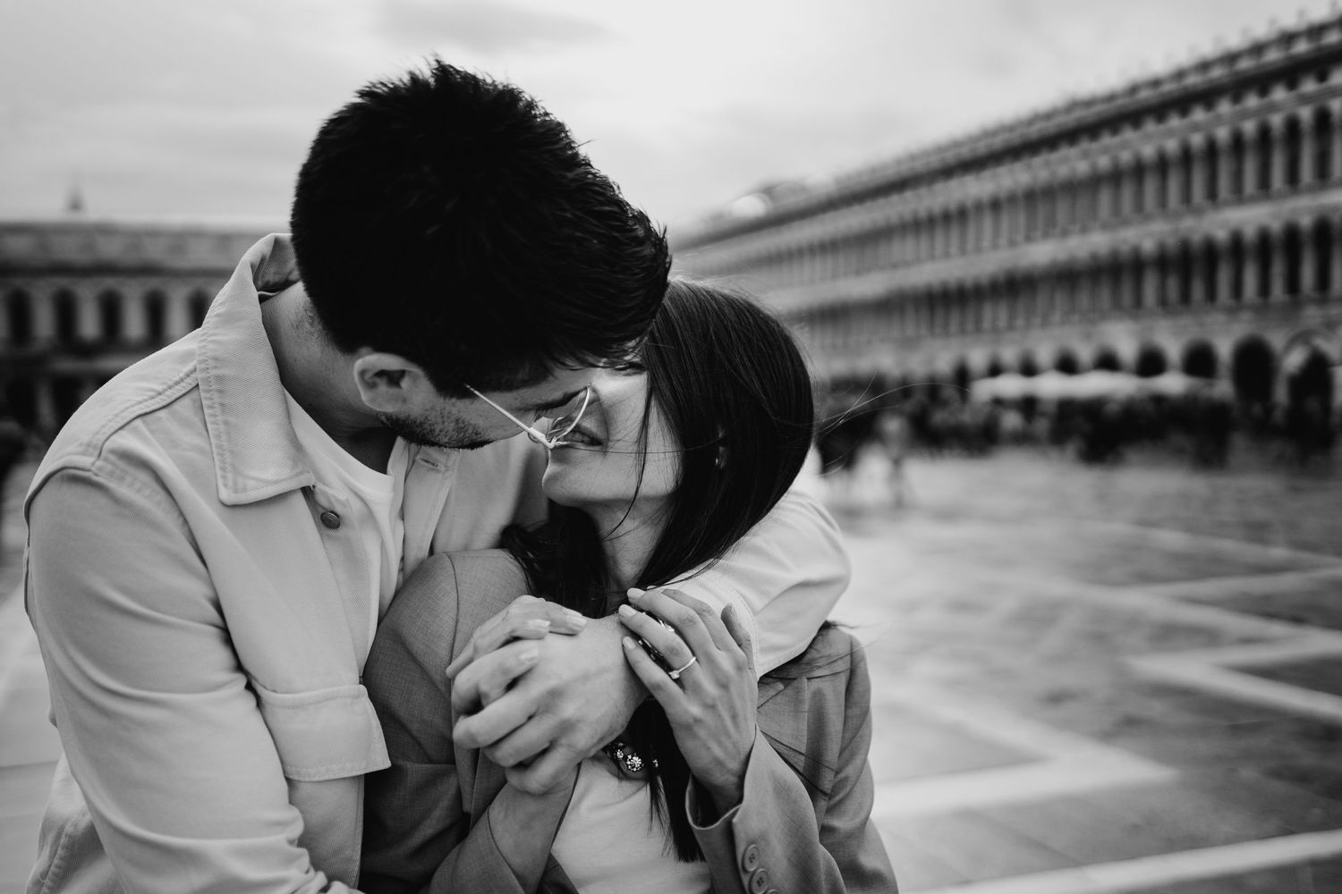 coppia engagment