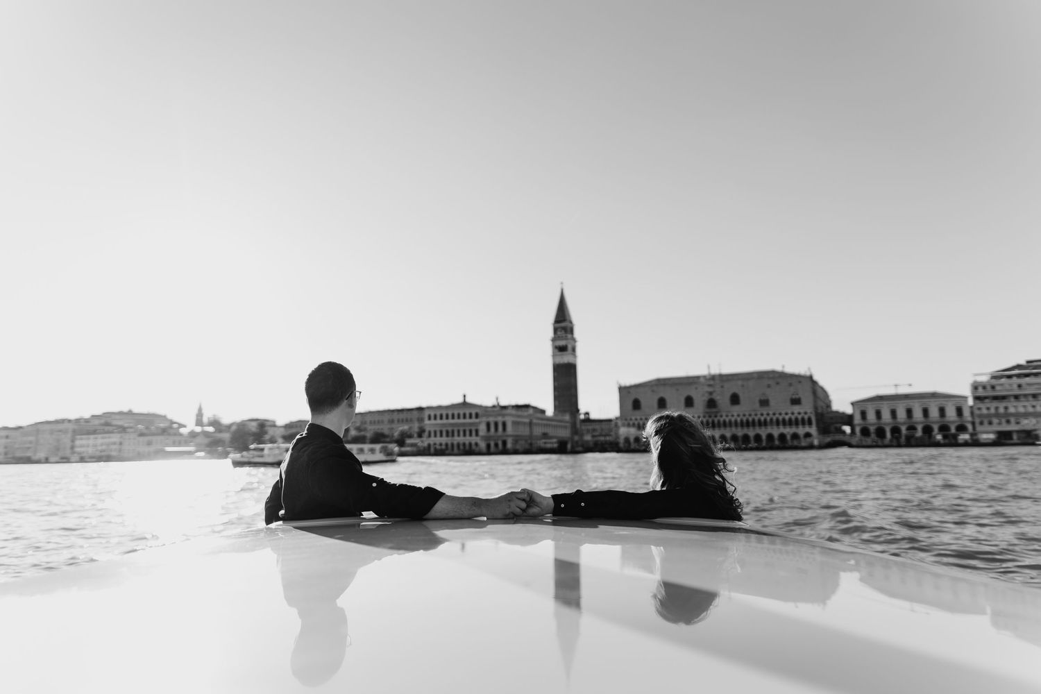 coppia engagment venezia
