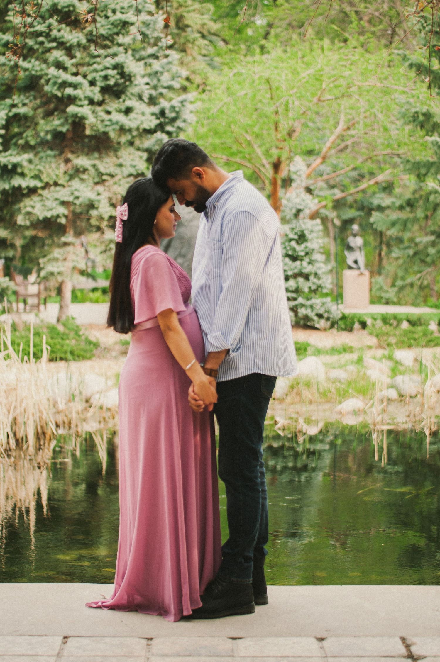 couple embrace eachother