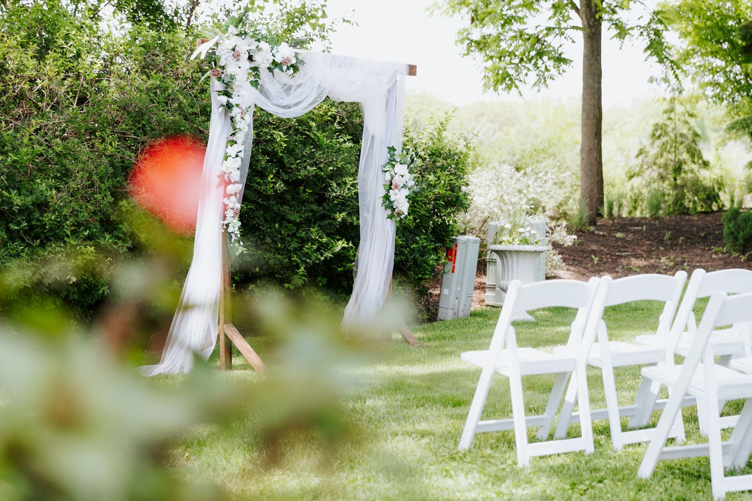 Small Wedding / Backyard wedding