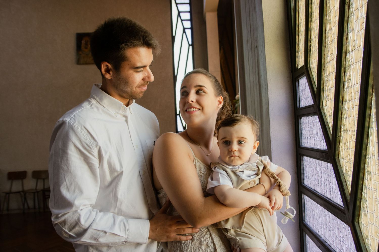 fotografia de batizado