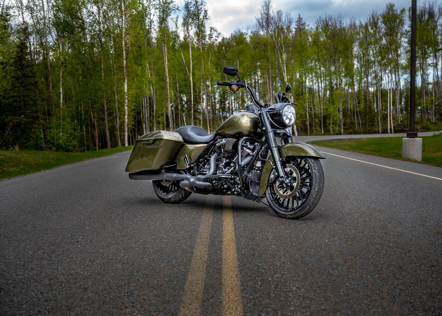 Bike and Auto Photography Commercial by North and Wild in Alaska