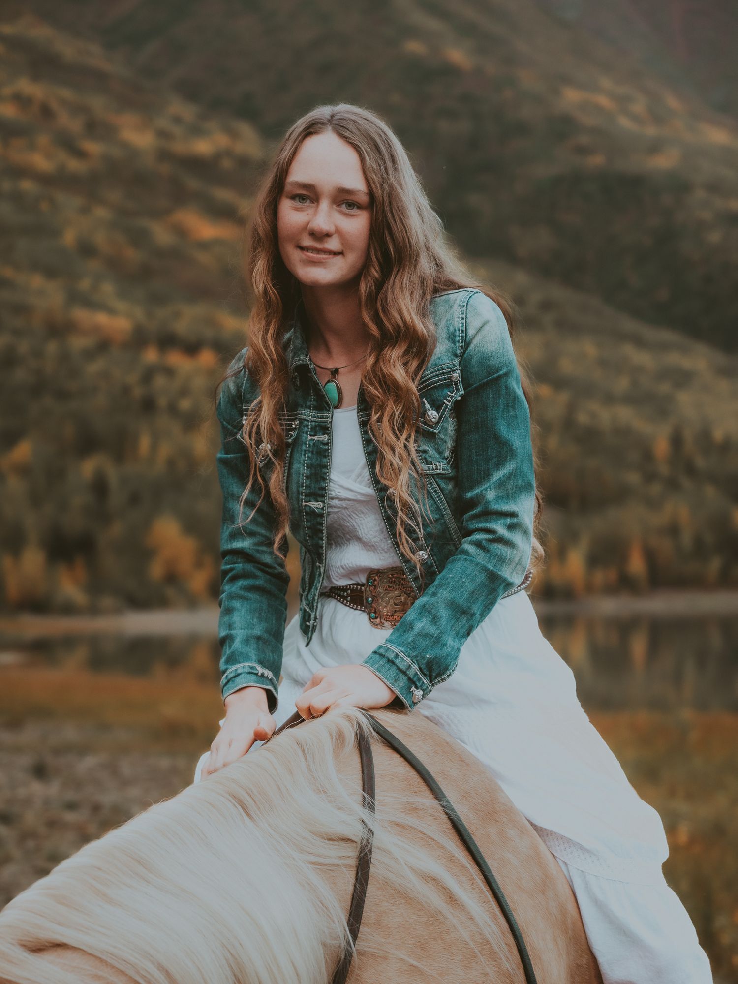Equine and Owner Portrait Photography by North and Wild in Alaska
