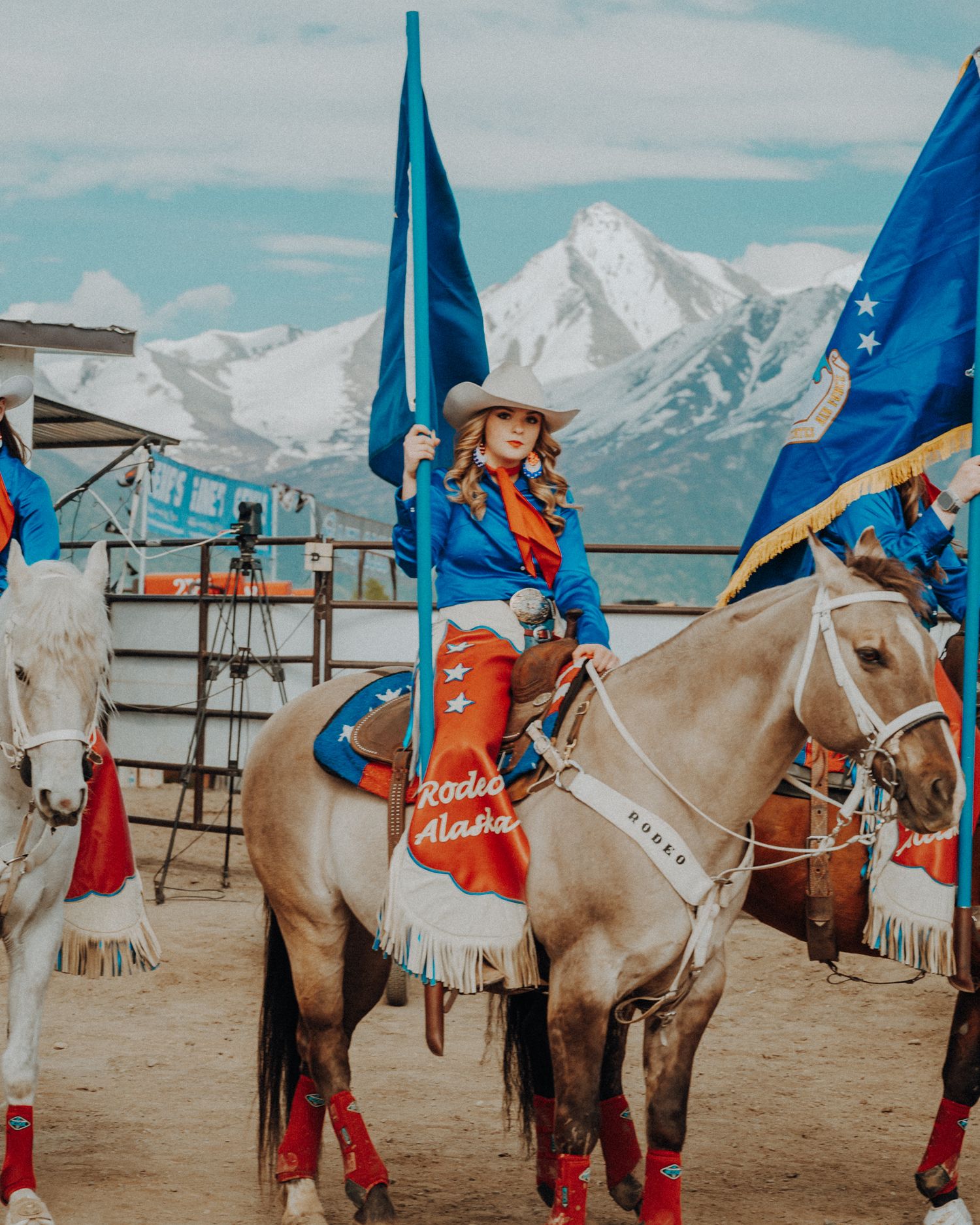Equine and Owner Portrait Photography by North and Wild in Alaska
