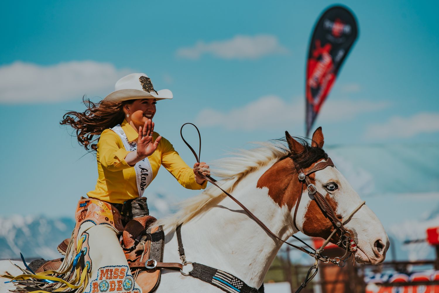 Rodeo Queen, Rodeo Photographer captures Rodeo Alaska, Image by North and Wild