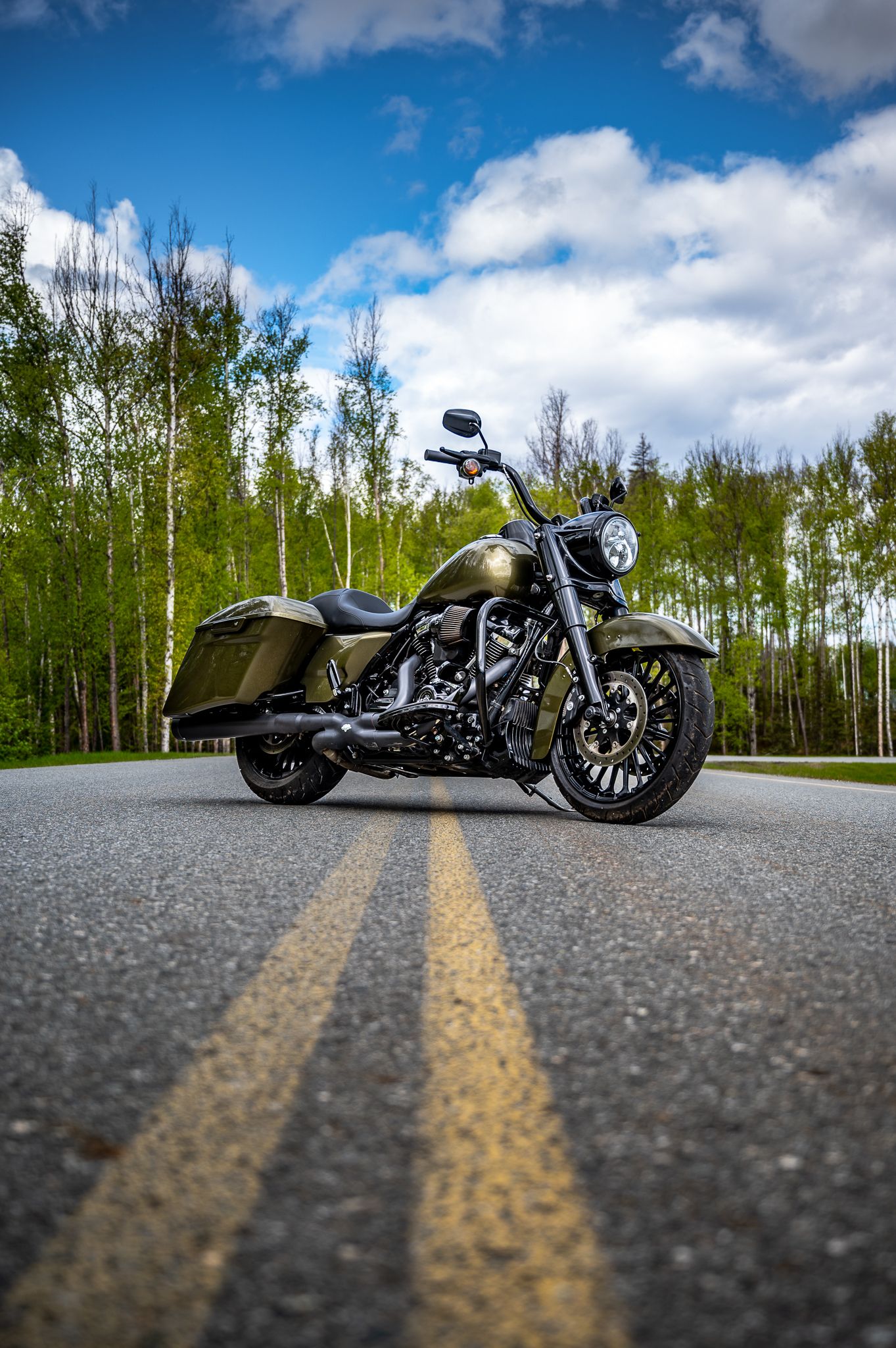 Bike and Auto Photography Commercial by North and Wild in Alaska