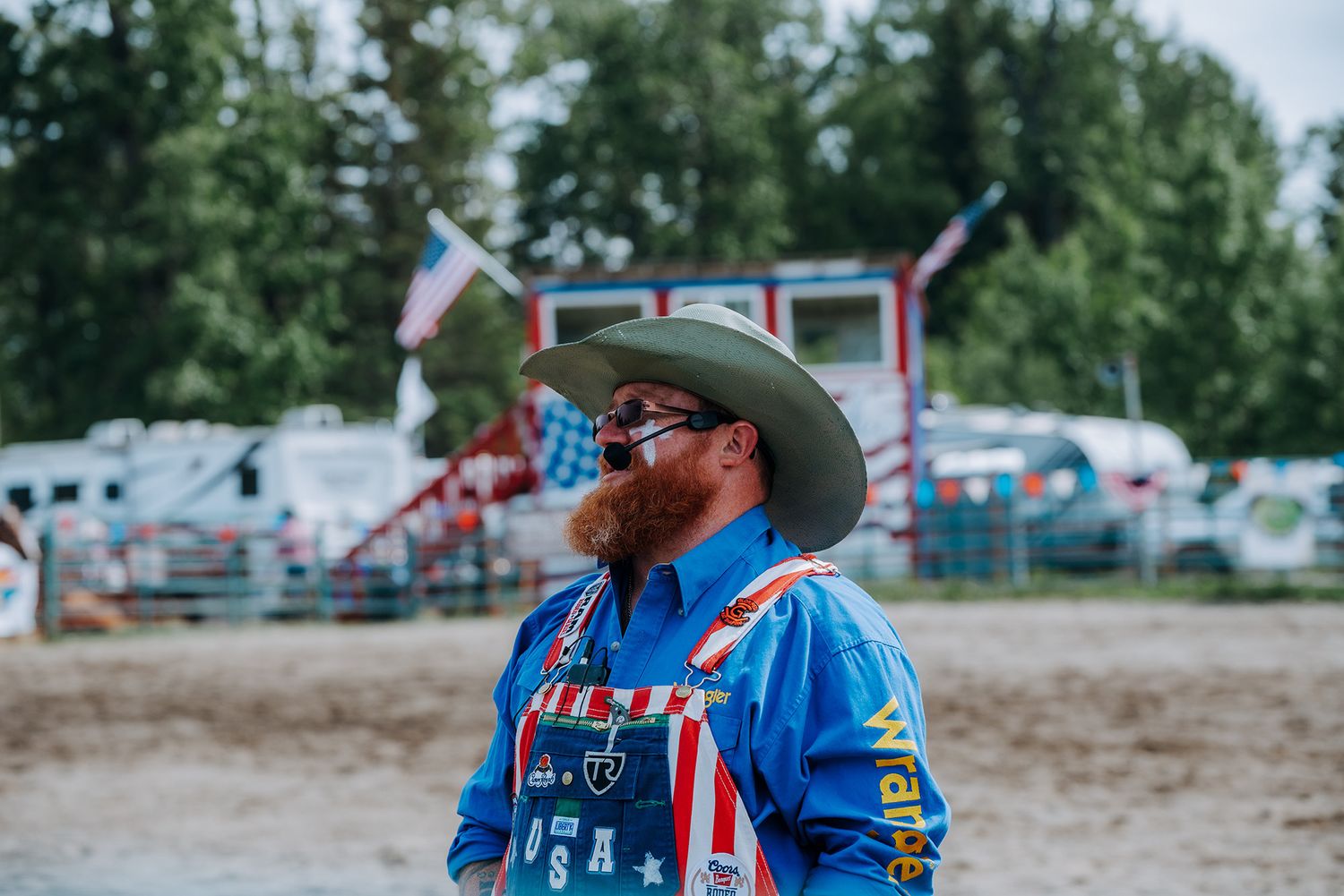 Rodeo Clown in Alaska captured by North and Wild Ninichik Alaska
