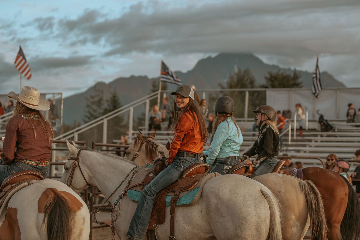 Cowgirl Alaska Rodeo Photographer Image by North and Wild