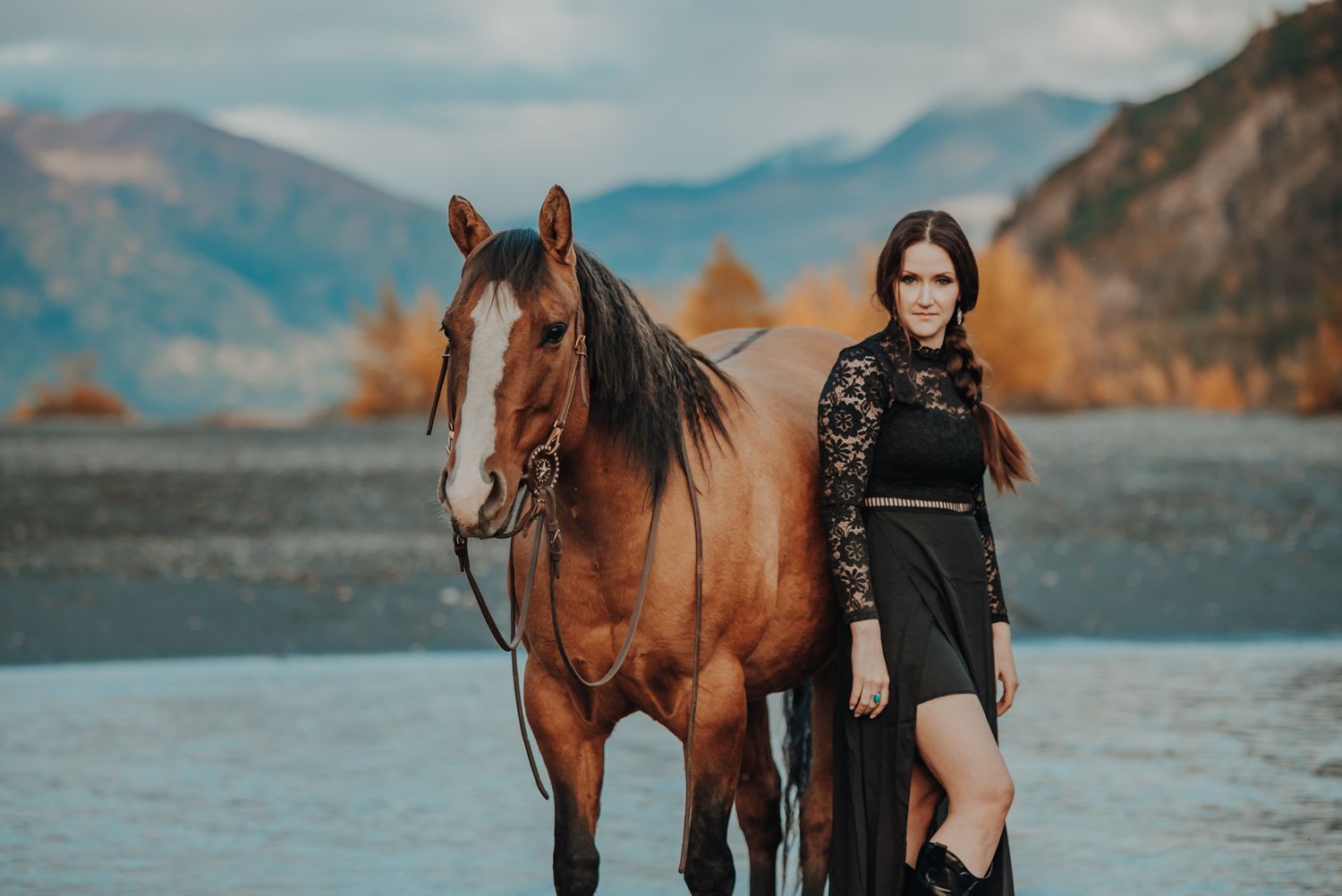 Equine portraits horse Photography in Alaska by North and Wild