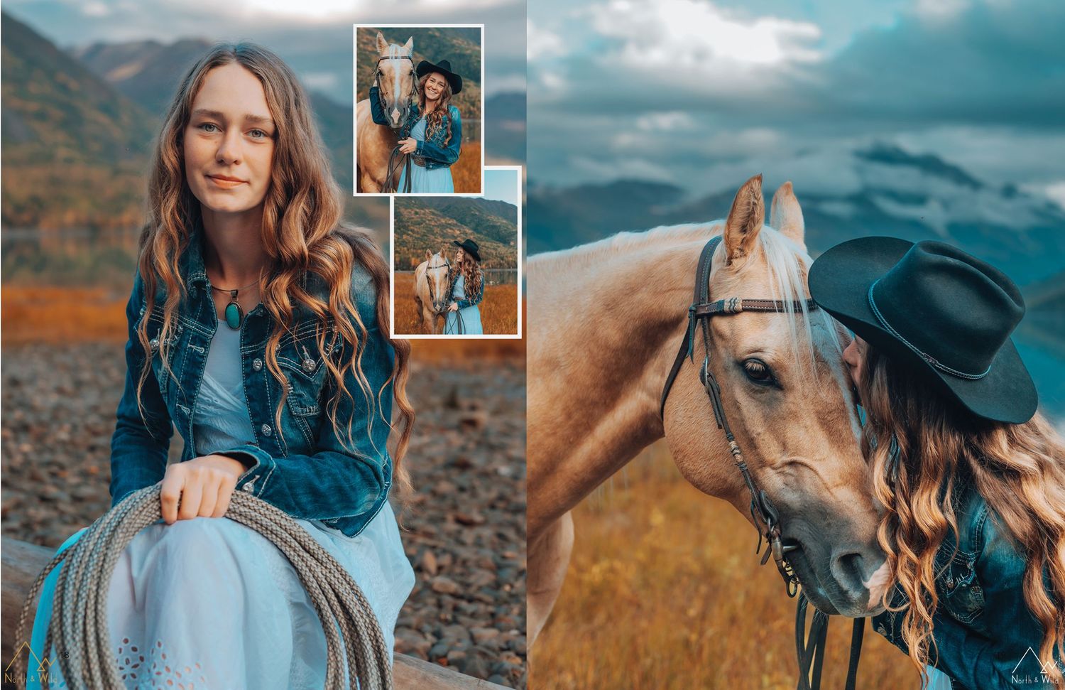 Graduation High School Senior, North and Wild Photography Equine Portraits