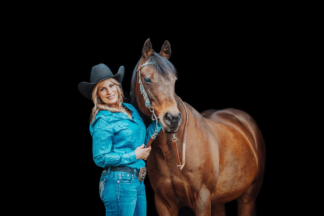 Equine portraits horse Photography in Alaska by North and Wild Black Background