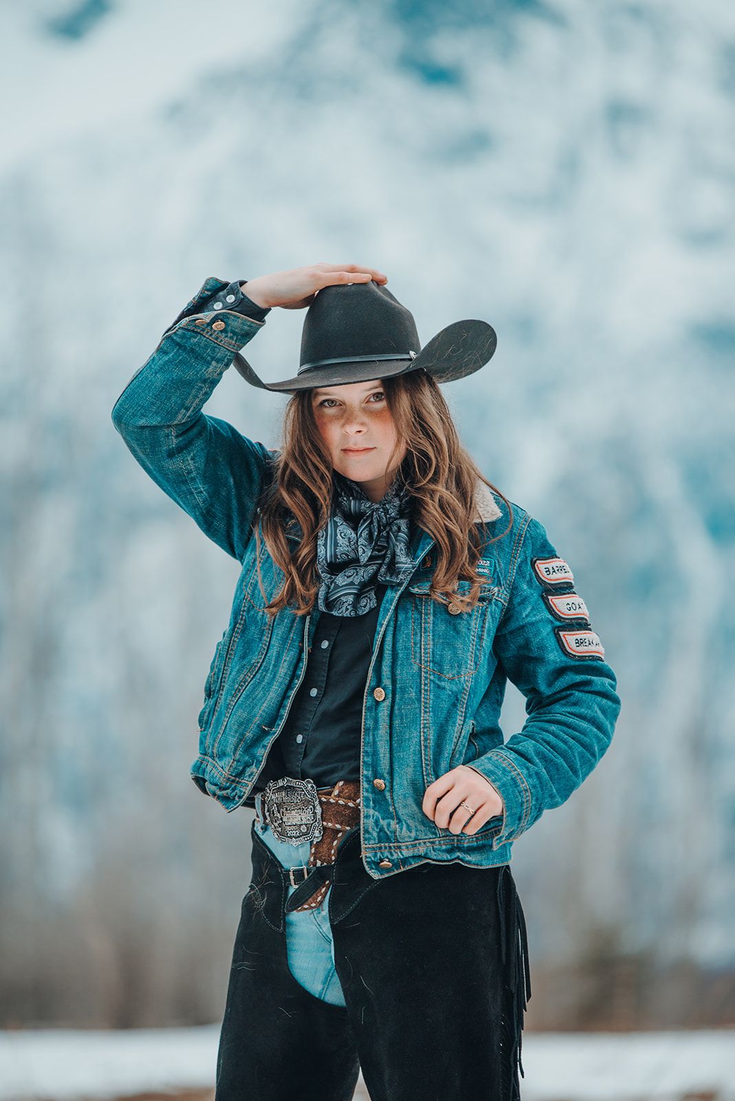 Graduation Photography North and Wild Cowgirl