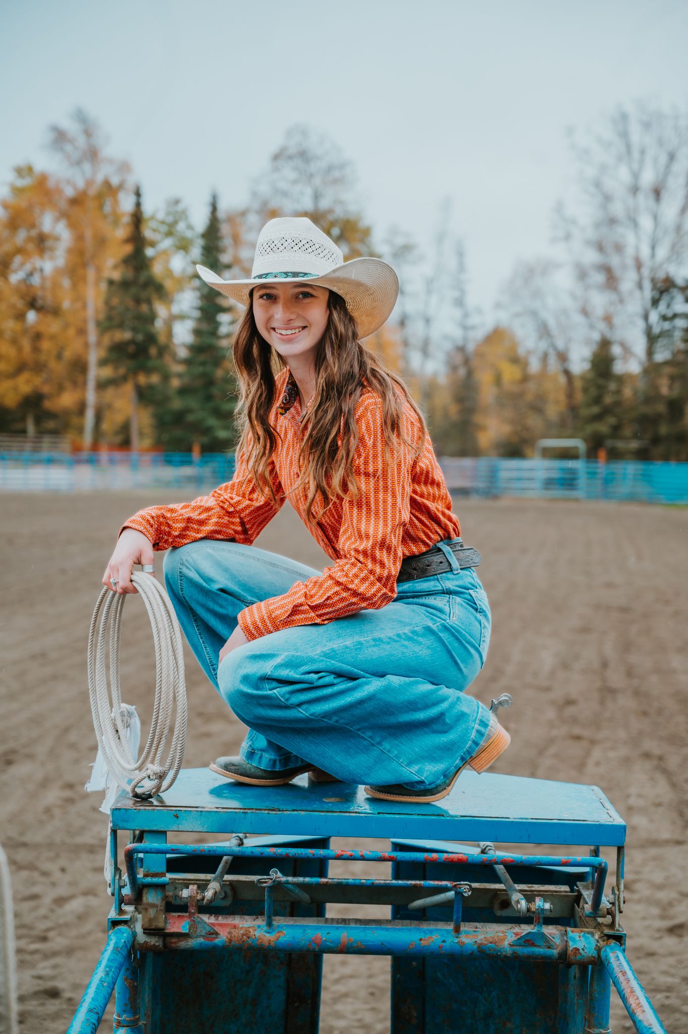 Senior High School Cowgirl Photo by North and Wild