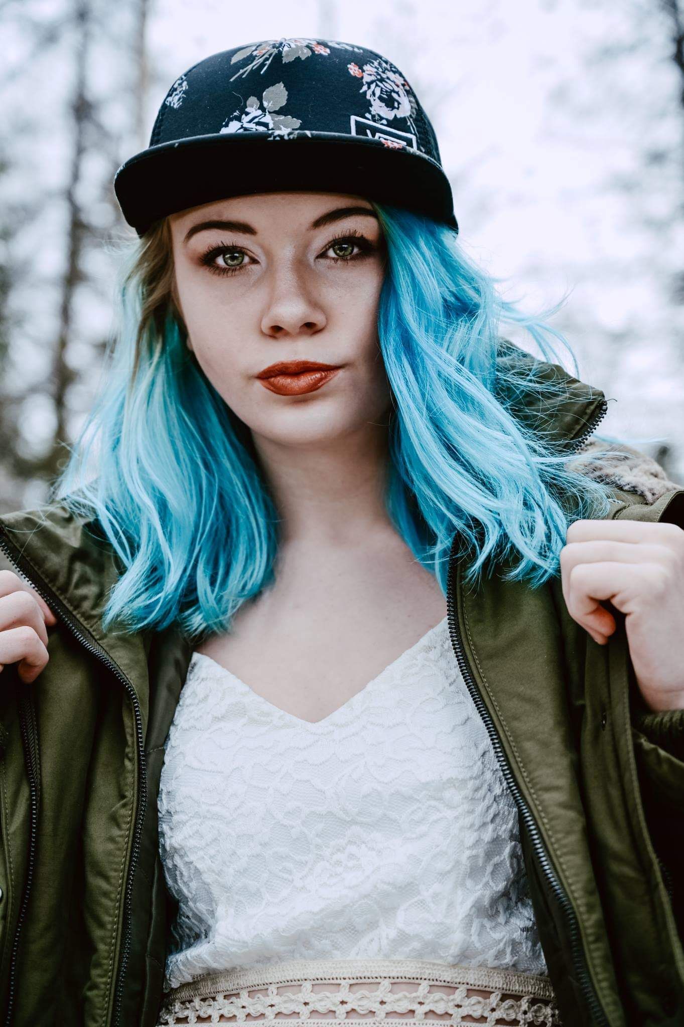 High School senior portraits by North and Wild in Alaska
