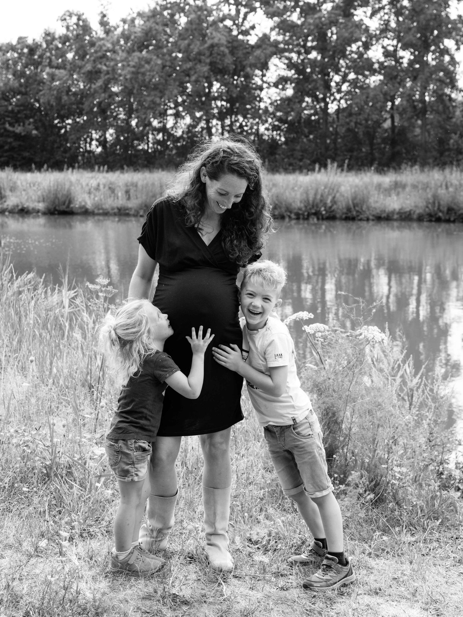 Zwangerschaps fotoshoot, zwangerschapsfotografie in Kelpen-Oler