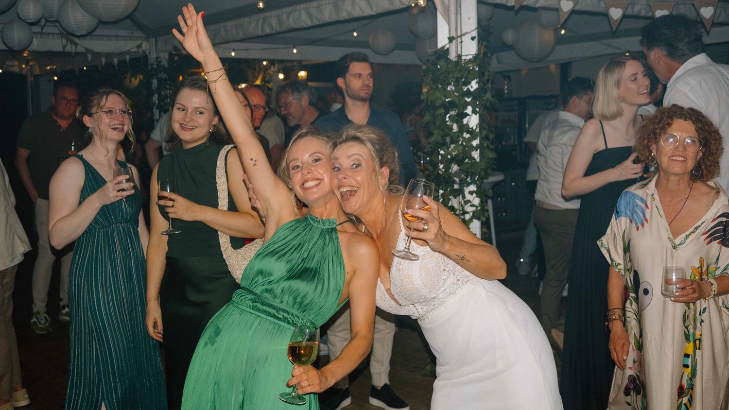 Bruiloftsfeest in Weert