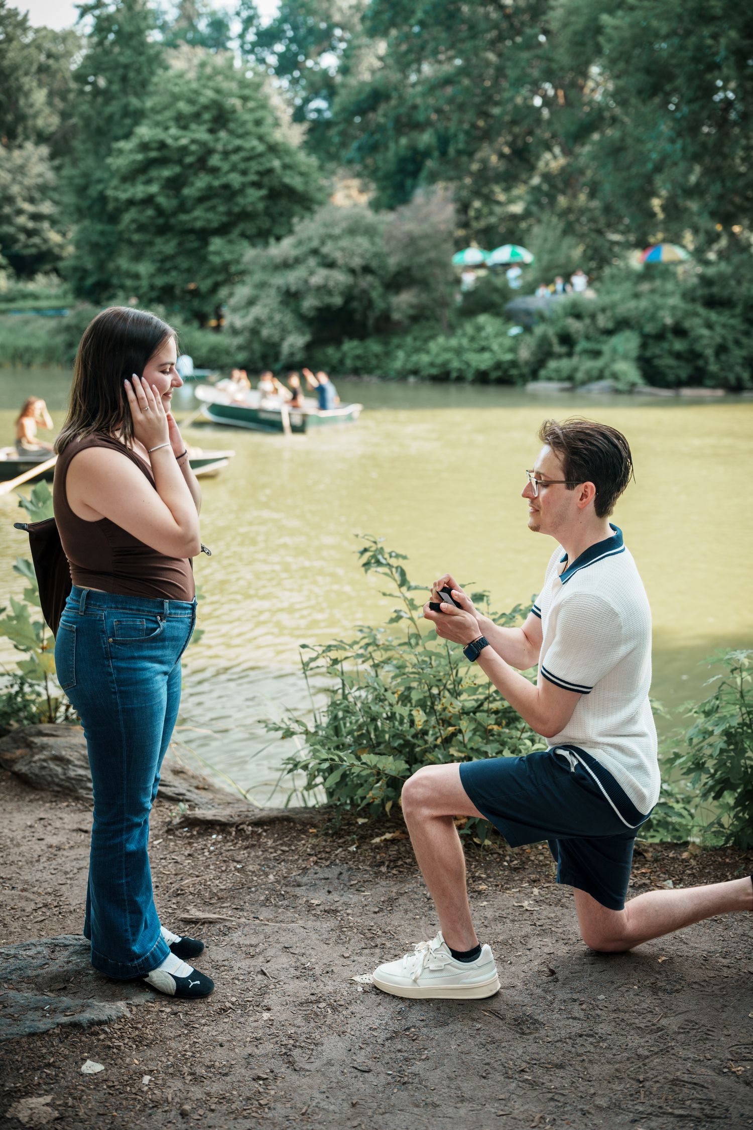 The moment Faith said yes