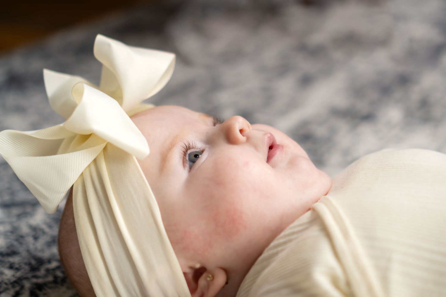Baby girl Milestone Photo