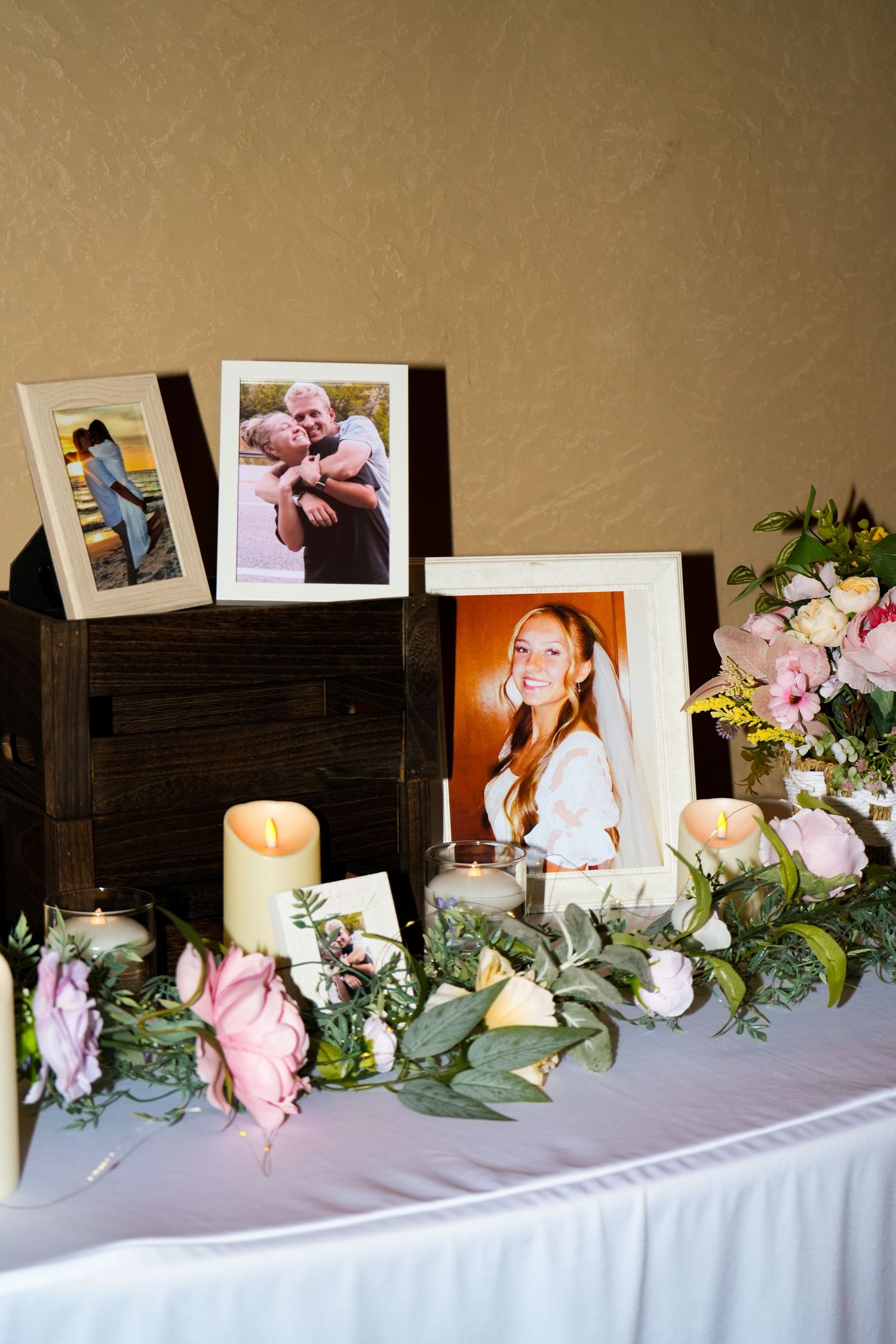 Wedding photo detail shot