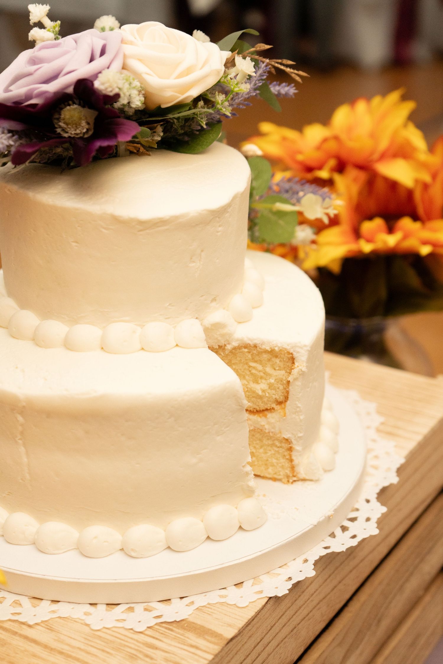Wedding cake photo