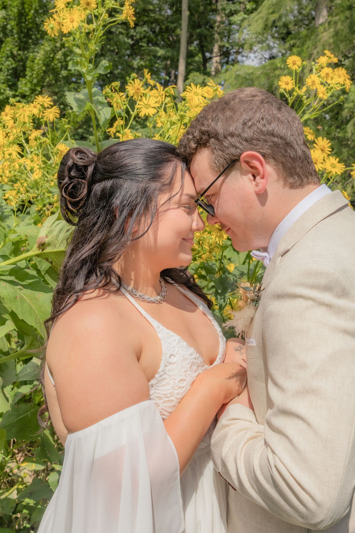 Bride and Groom portrait