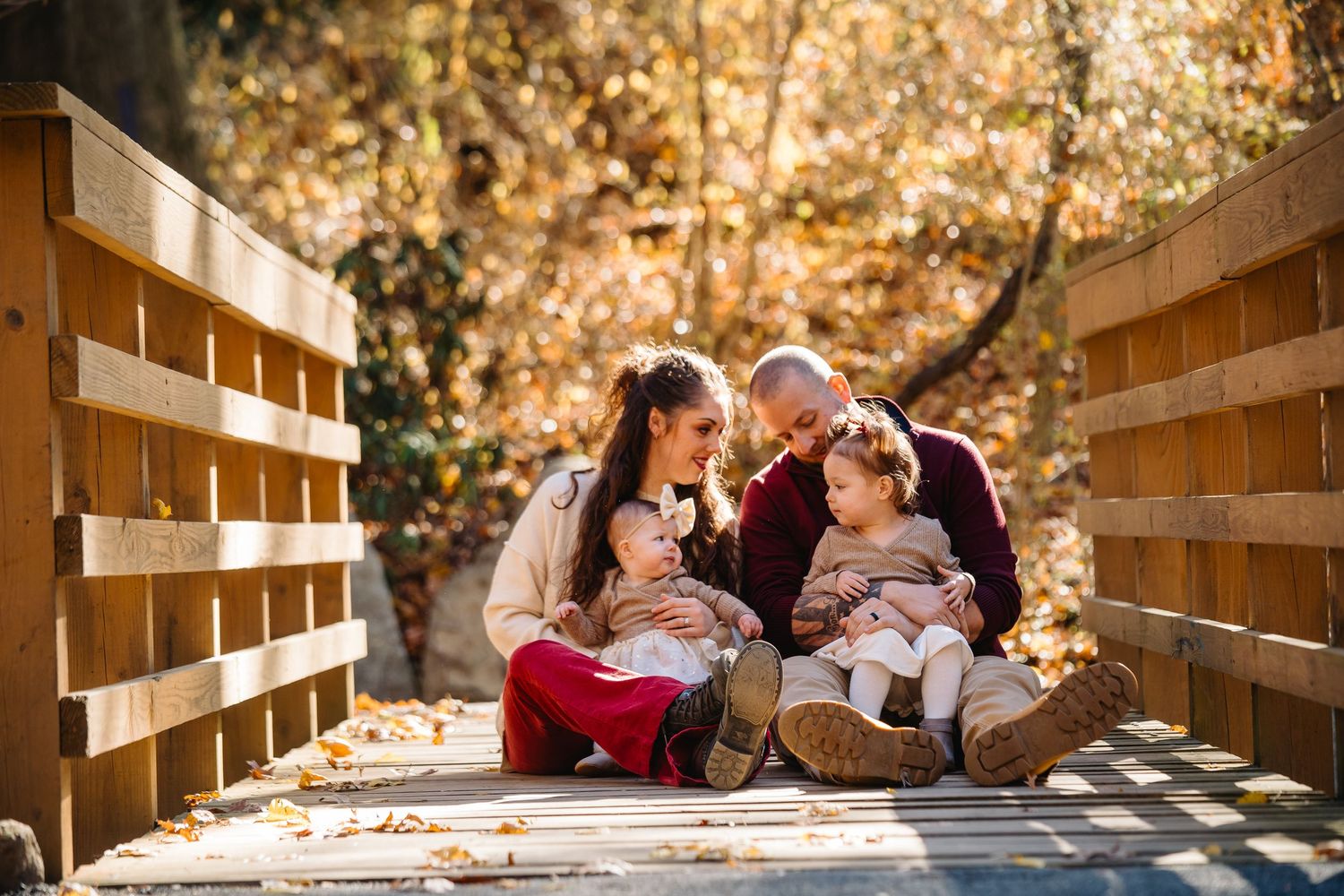 quiet family moments