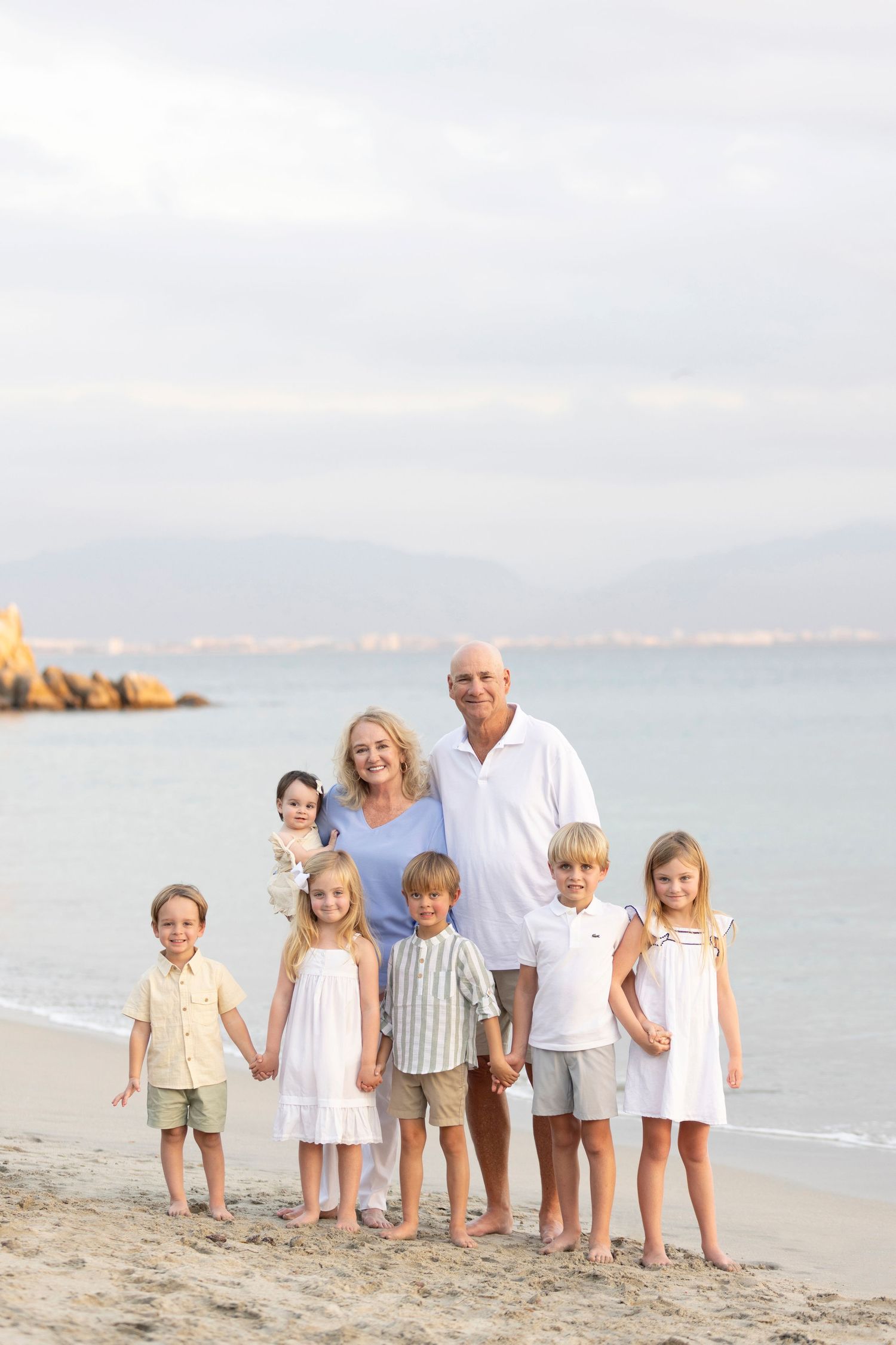 Family vacation photographer in La Cruz de Huanacaxtle, Mexico, capturing beautiful beach portraits and genuine family connections.