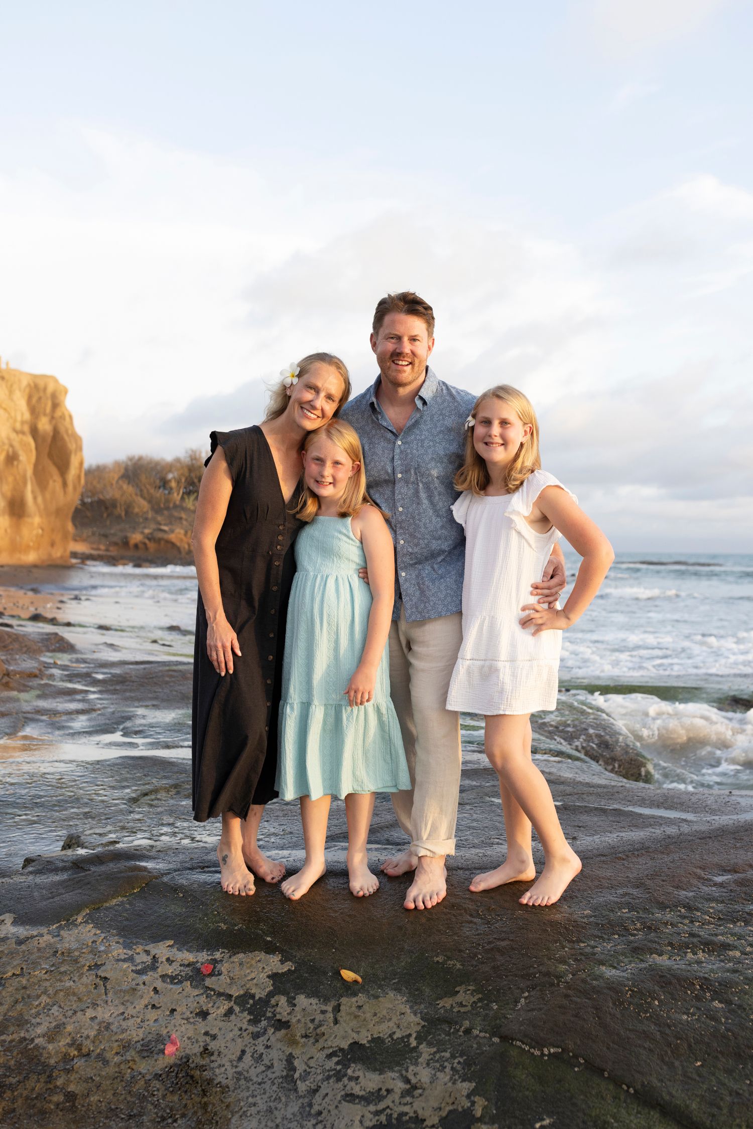 Family vacation photography at Susurros del Corazón, Punta Mita. Capture beautiful beach portraits, genuine smiles, and unforgettable memori