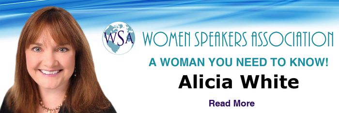 Women Speakers Association Award - A Woman You Need to Know Alicia White