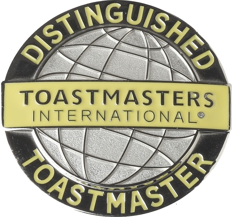 Distinguished Toastmaster Award Alicia White