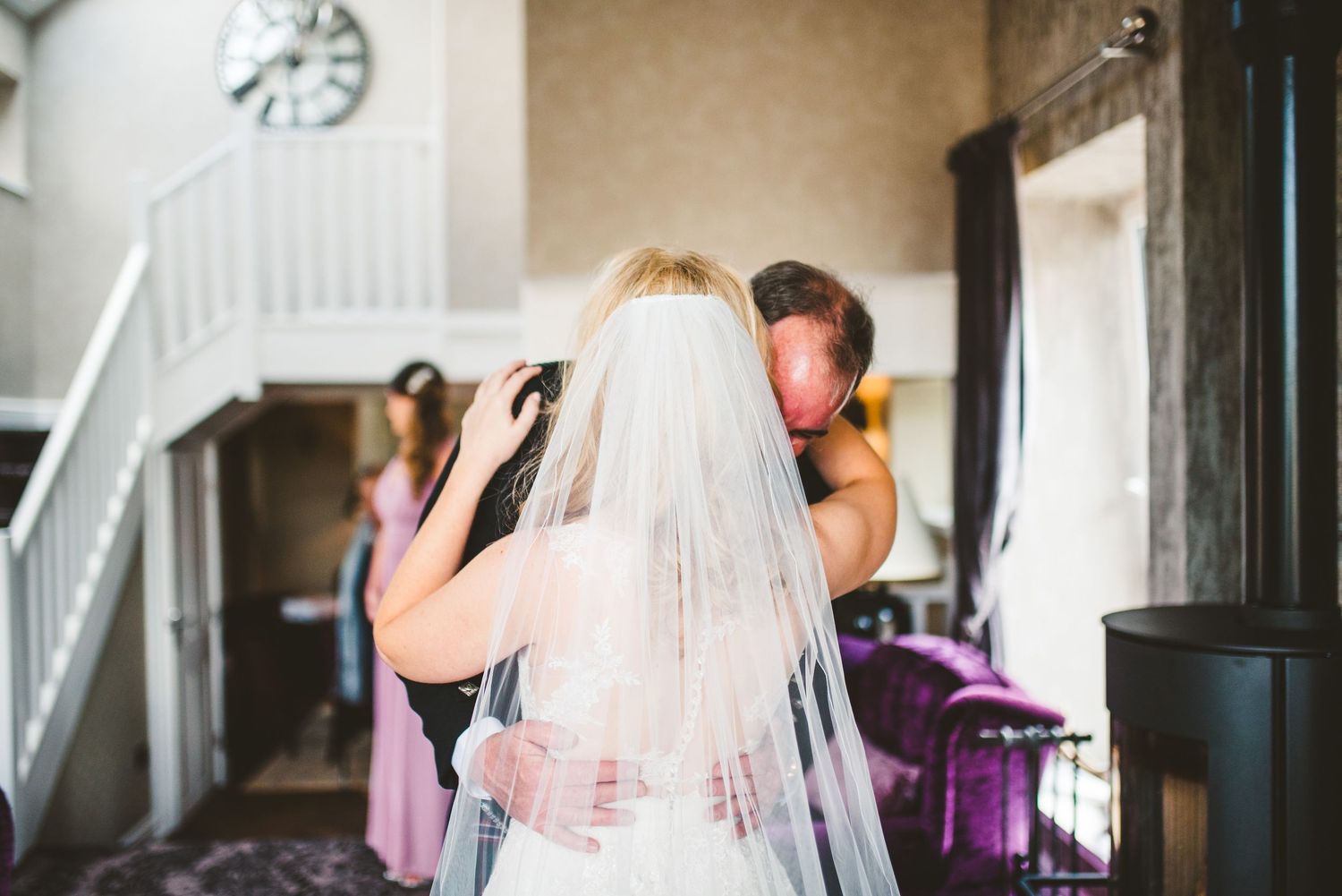 Wedding preparation moments captured in a series of candid shots.