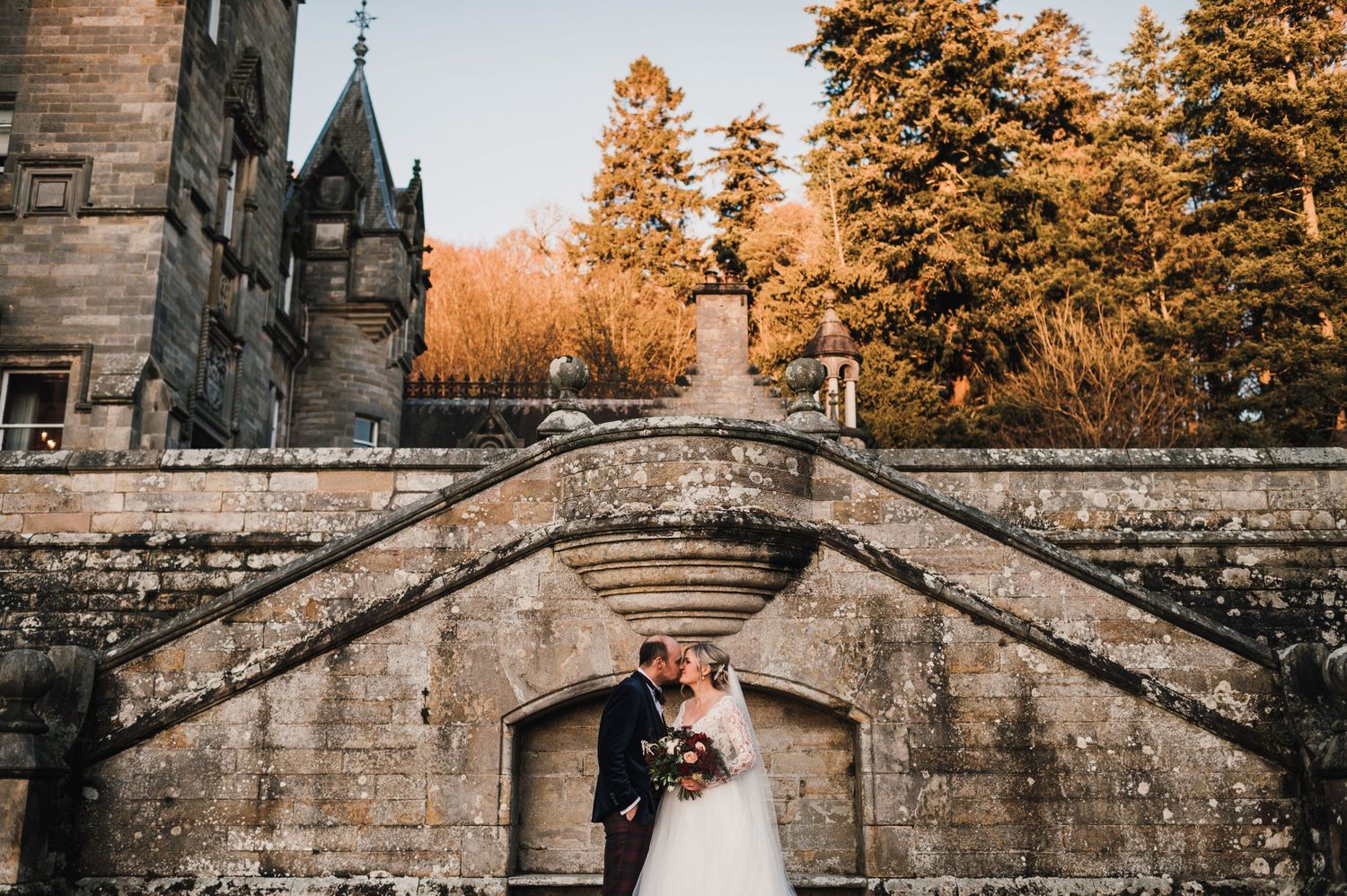 Kinnettles Castle Wedding