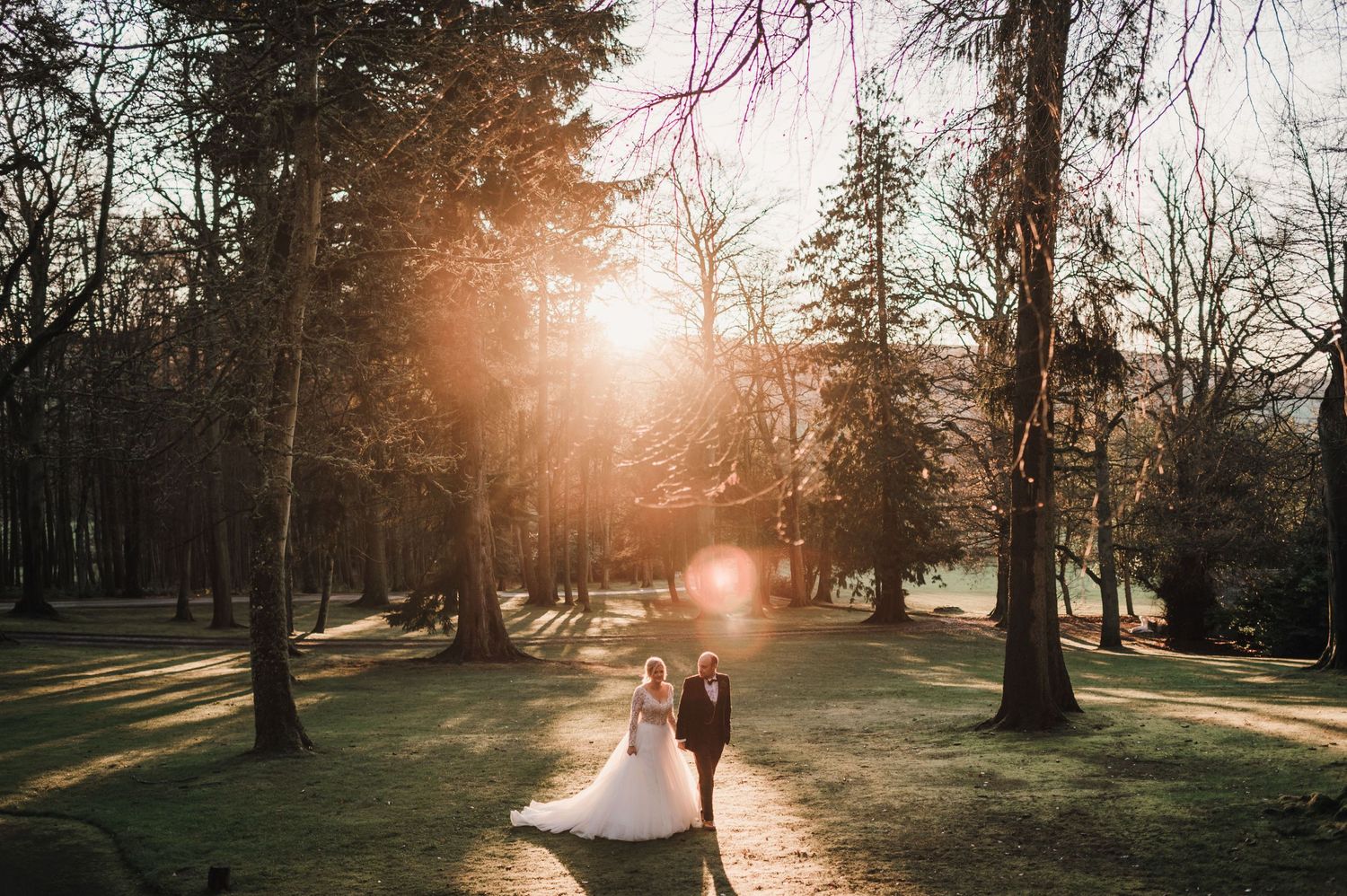 Kinnettles Castle Wedding