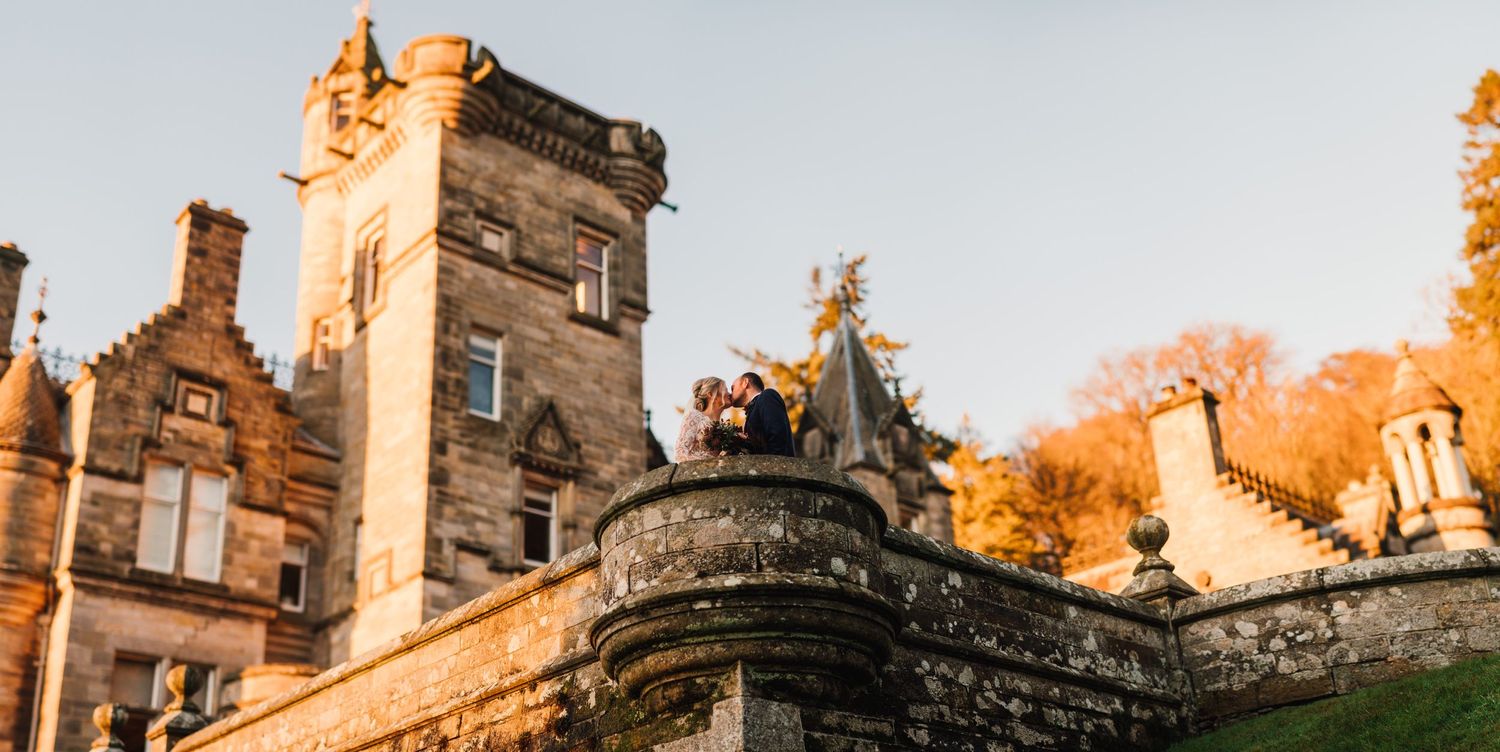 Kinnettles Castle Wedding